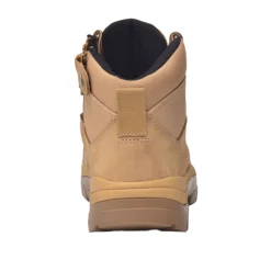 Composite Toe Boots|Work Boots*XLfeet Inc. Wide Load 690WZC Composite Safety Toe Zip 6 inch Work Boot - Wheat - 6E Only