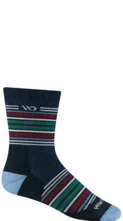 Crew Socks|Postal Approved Socks*XLfeet Inc. Wide Open Cushioned Micro Crew Socks Single Pair - Eclipse