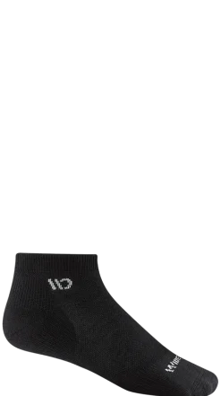 No Show Socks|Moisture Wicking Socks*XLfeet Inc. Wide Open Solid Cushioned No Show Socks Single Pair - Black