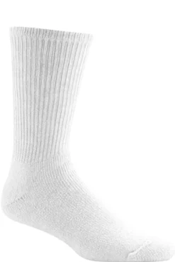 Crew Socks|Postal Approved Socks*XLfeet Inc. Wigwam King Cotton Crew White Boot Socks - Single Pair